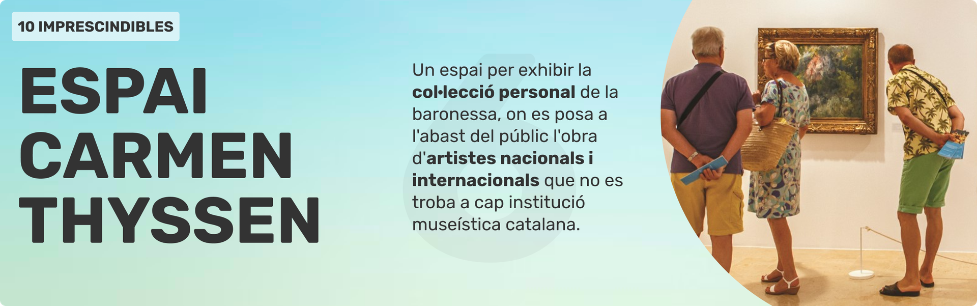 Espai Carmen Thyssen — Col·lecció d'art nacional i internacional de la baronessa Thyssen
